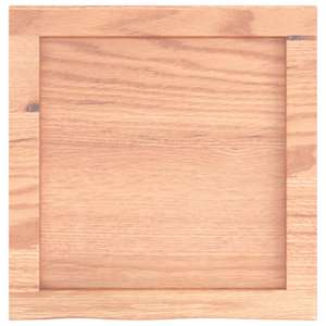 Koupelnová deska hnědá 40x40x(2-6) cm ošetřený masivní dřevo - obrázek 4