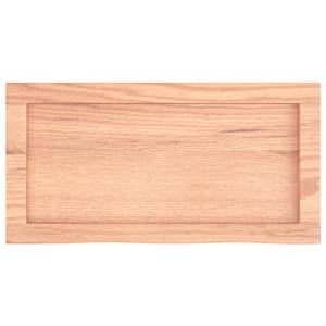 Koupelnová deska hnědá 60x30x(2-4) cm ošetřený masivní dřevo - obrázek 4