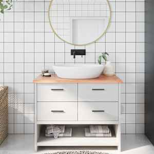 Kopalniški pult svetlo rjav 100x60x2 cm obdelan trden les