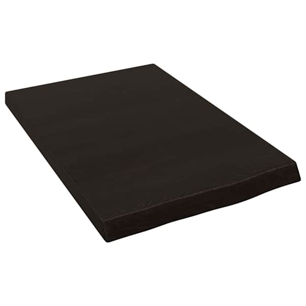 vidaXL vannitoa tasapind, tumepruun, 40x60x(2-4)cm t&ouml;&ouml;deldud t&auml;ispuit