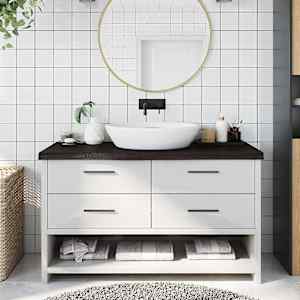 Kopalniški pult temno rjav 100x40x(2-6) cm obdelan trden les