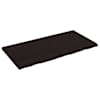 vidaXL vannitoa tasapind, tumepruun, 120x60x(2-4)cm t&ouml;&ouml;deldud t&auml;ispuit