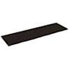 vidaXL vannitoa tasapind, tumepruun, 200x60x(2-4)cm t&ouml;&ouml;deldud t&auml;ispuit