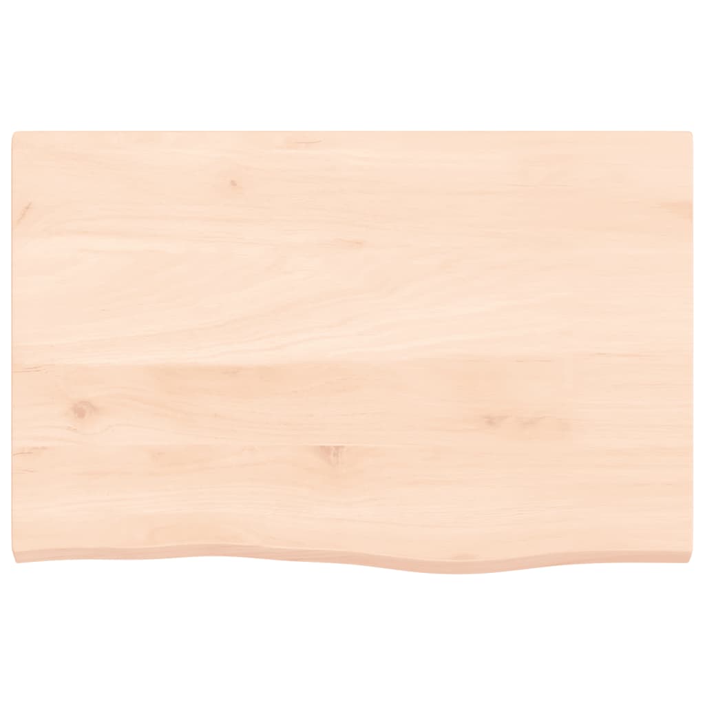 Thumbnail - vidaXL Tischplatte 60x40x2 cm Massivholz Eiche Unbehandelt