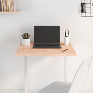 Mizna plošča 60x60x2 cm neobdelana trdna hrastovina