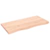 vidaXL lauaplaat, 100x50x(2-4) cm, t&ouml;&ouml;tlemata tammepuit