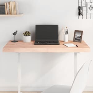 Mizna plošča 100x50x(2-6) cm neobdelana trdna hrastovina