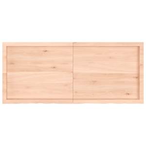 Stolní deska 140x60x(2-6) cm neošetřený masivní dubové dřevo - obrázek 2