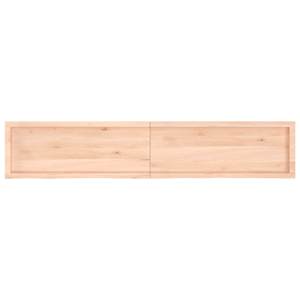 vidaXL Επιφάνεια Τραπεζιού 200x40x(2-4) εκ Ακατέργ. Μασίφ Ξύλο Δρυός