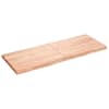 vidaXL lauaplaat, helepruun, 160 x 60 x (2-6) cm, t&ouml;&ouml;deldud tammepuit