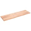 vidaXL lauaplaat, helepruun, 200x60x(2-4) cm, t&ouml;&ouml;deldud tammepuit