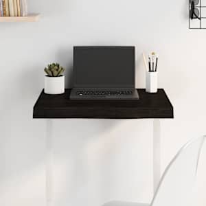 Mizna plošča temno rjav 60x40x(2-6)cm obdelana trdna hrastovina