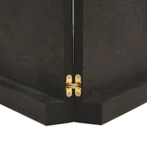 Stolní deska tmavě hnědá 200x50x(2-6)cm ošetřený masivní dub - obrázek 7