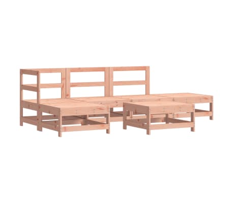 vidaXL 6-tlg. Garten-Lounge-Set mit Kissen Massivholz Douglasie