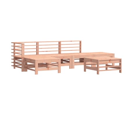 vidaXL 6-tlg. Garten-Lounge-Set mit Kissen Massivholz Douglasie