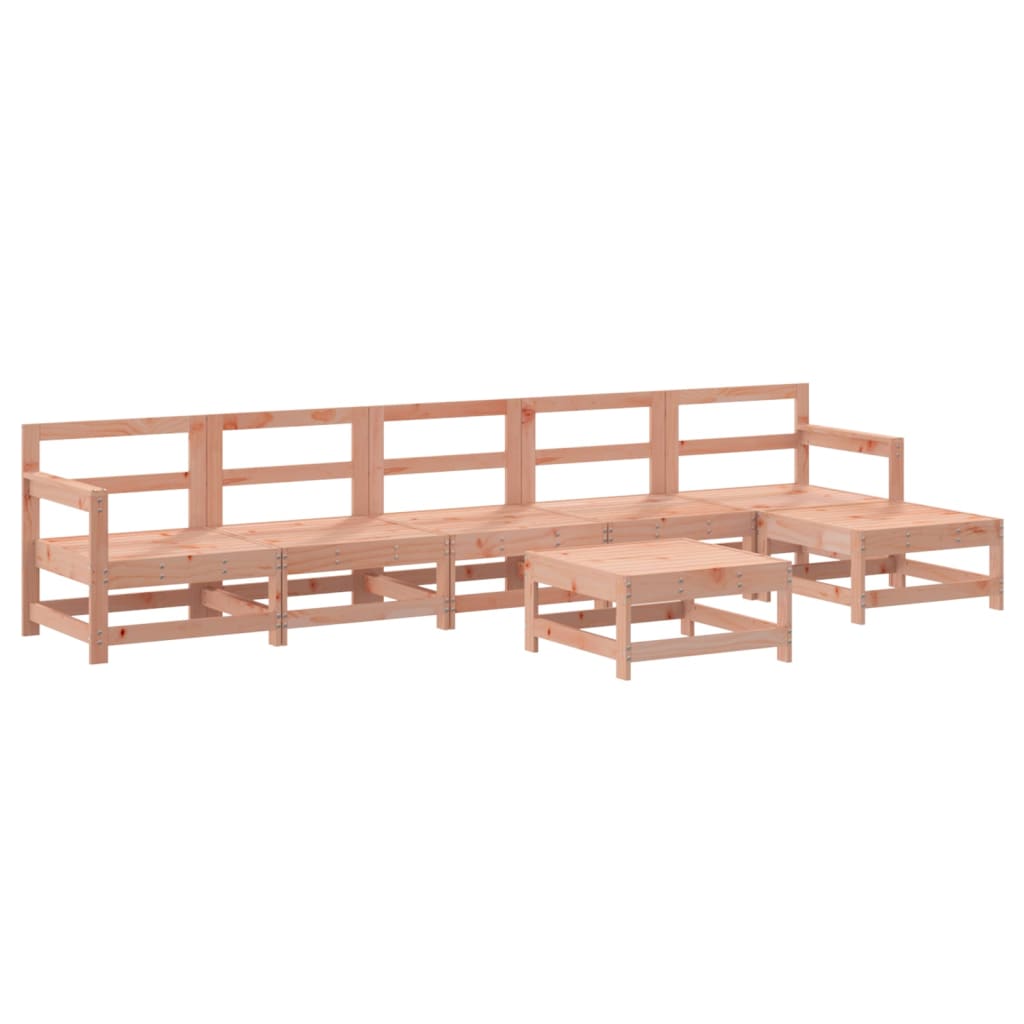 Thumbnail - vidaXL 7-tlg. Garten-Lounge-Set mit Kissen Massivholz Douglasie