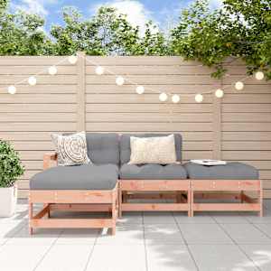 Vrtna garnitura 4-delna z blazinami trden les douglas jelke