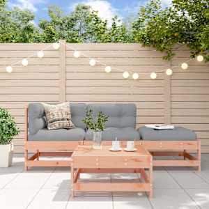 Vrtna garnitura 4-delna z blazinami trden les douglas jelke