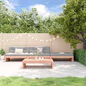 Vrtna garnitura 4-delna z blazinami trden les douglas