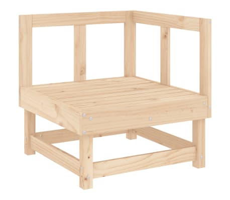 vidaXL Set mobilier relaxare de grădină 5 piese lemn masiv de pin