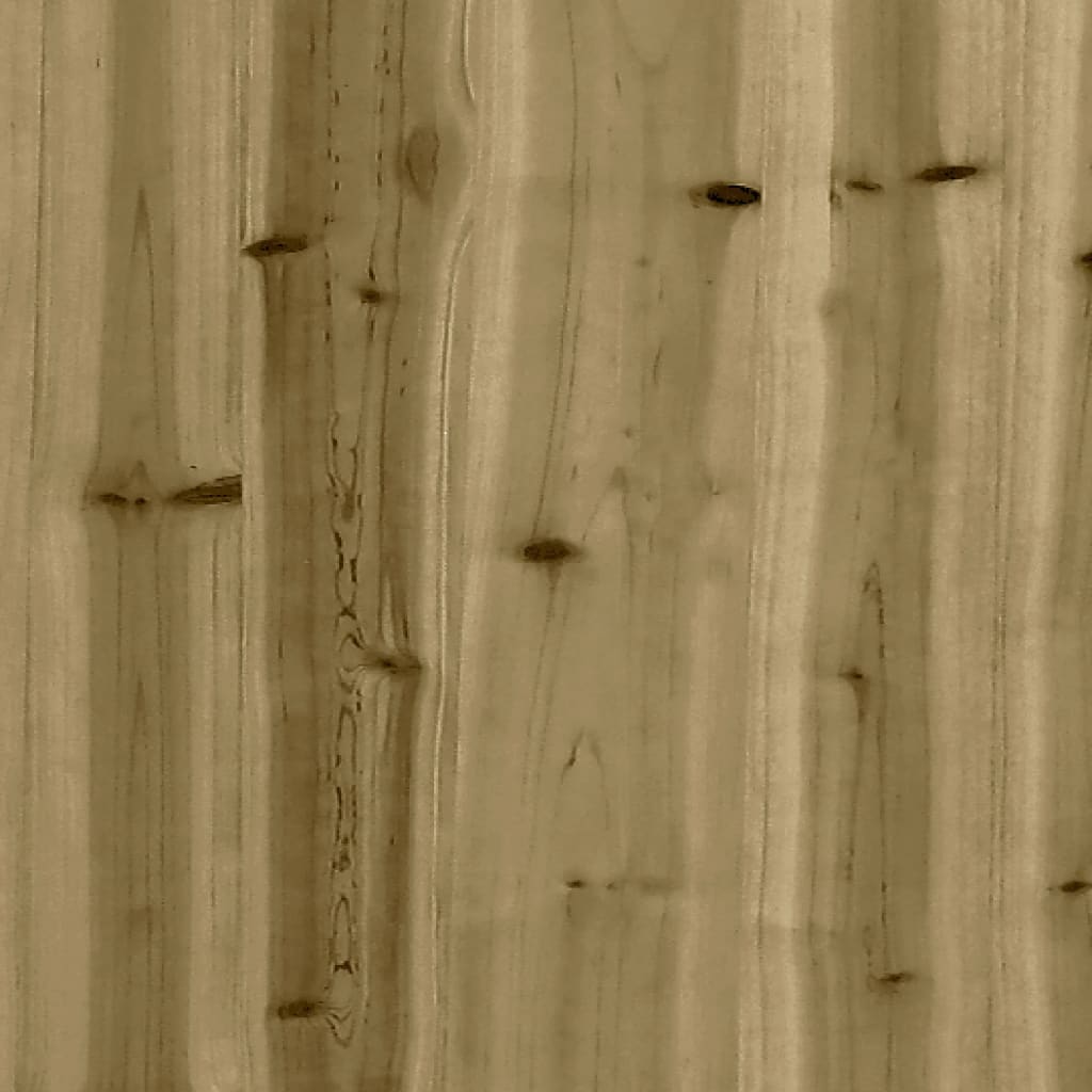 Drewniany zestaw wypoczynkowy - Impregnowane drewno sosnowe - 5 elementów