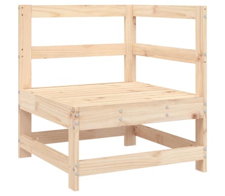 vidaXL 6-delige Loungeset massief grenenhout