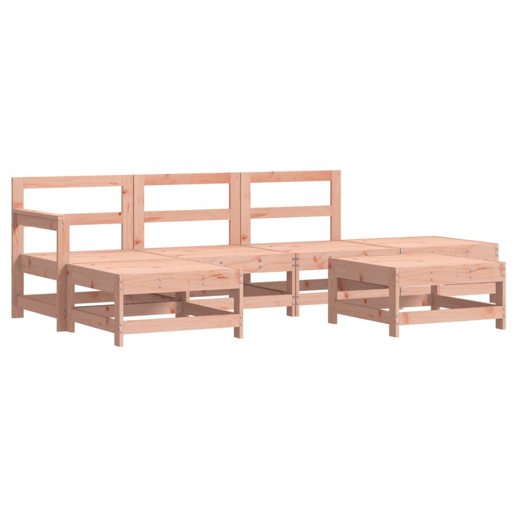 Thumbnail - vidaXL 6-tlg. Garten-Lounge-Set Massivholz Douglasie