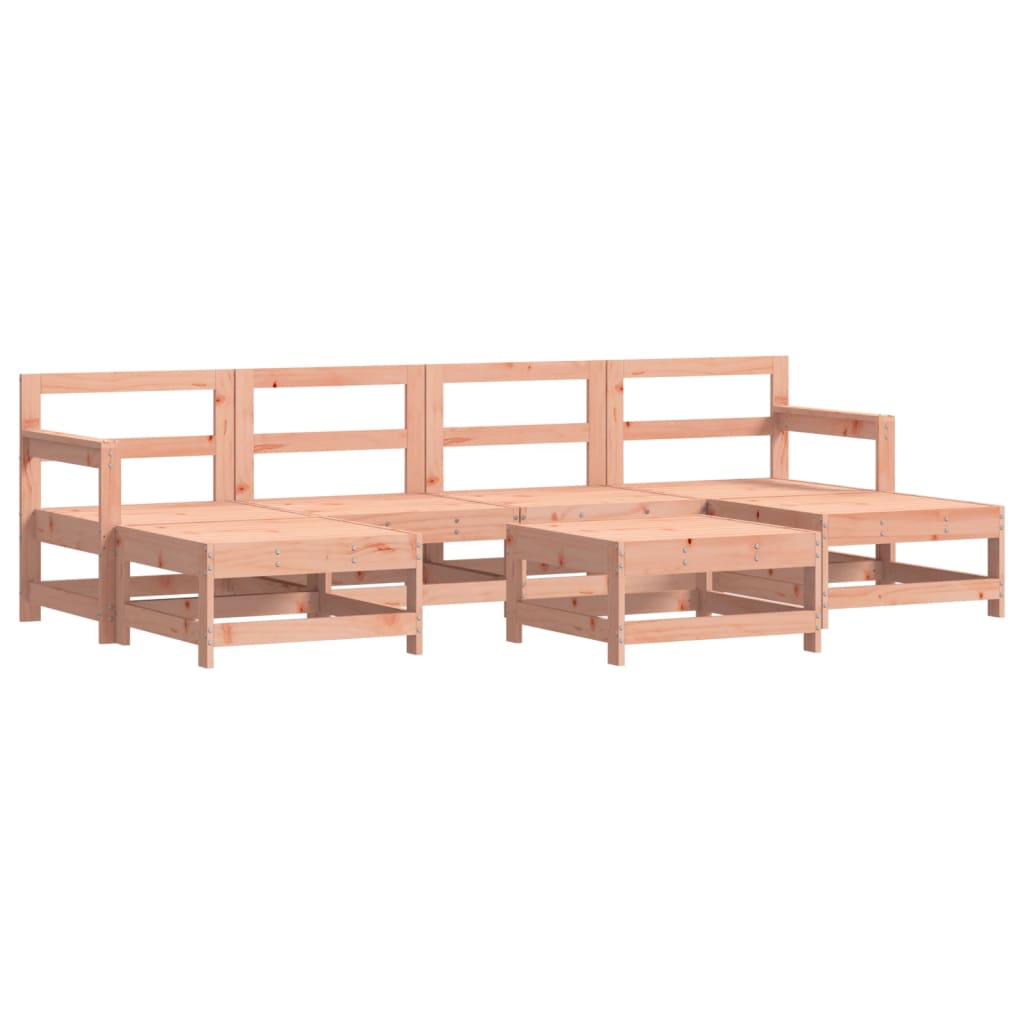 Thumbnail - vidaXL 7-tlg. Garten-Lounge-Set Massivholz Douglasie