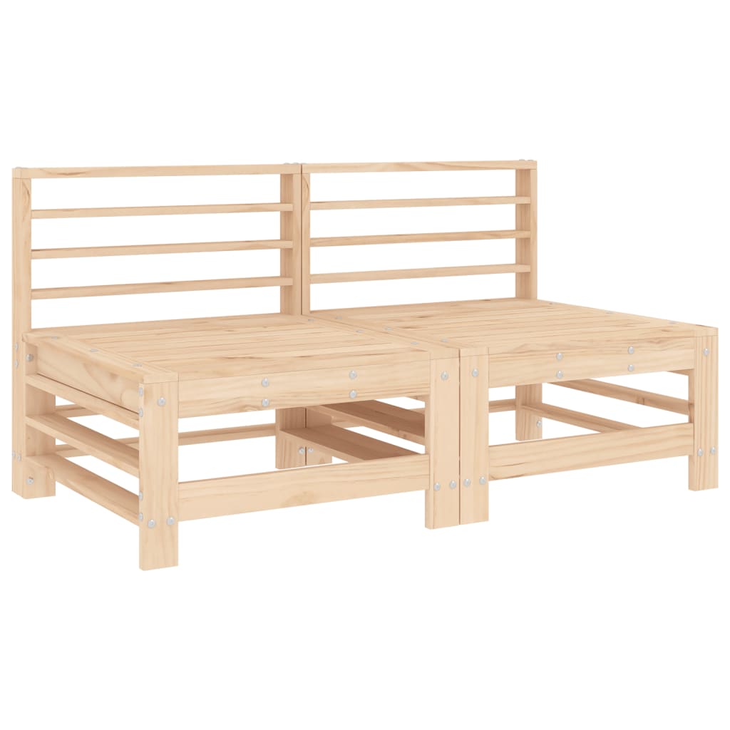 vidaXL 7-delige Loungeset massief grenenhout afbeelding