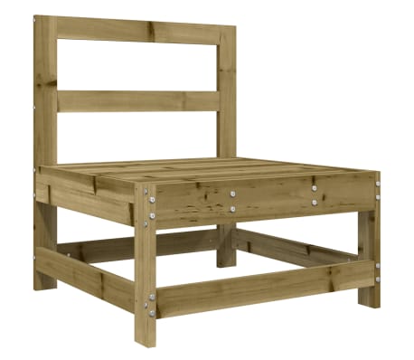 vidaXL 5 Piece Garden Lounge Set Impregnated Wood Pine