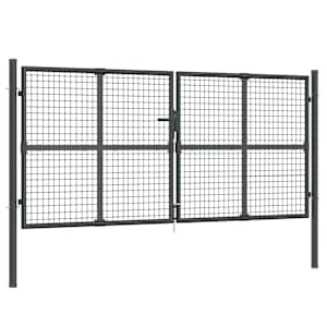 vidaXL v&otilde;rgust aiav&auml;rav, antratsiithall, 300 x 125 cm, tsingitud teras