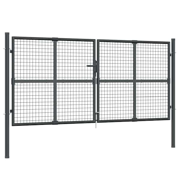vidaXL v&otilde;rgust aiav&auml;rav, antratsiithall, 300 x 125 cm, tsingitud teras