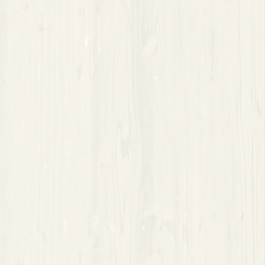  Nočný stolík VIGO biely 42x35x40 cm masívna borovica