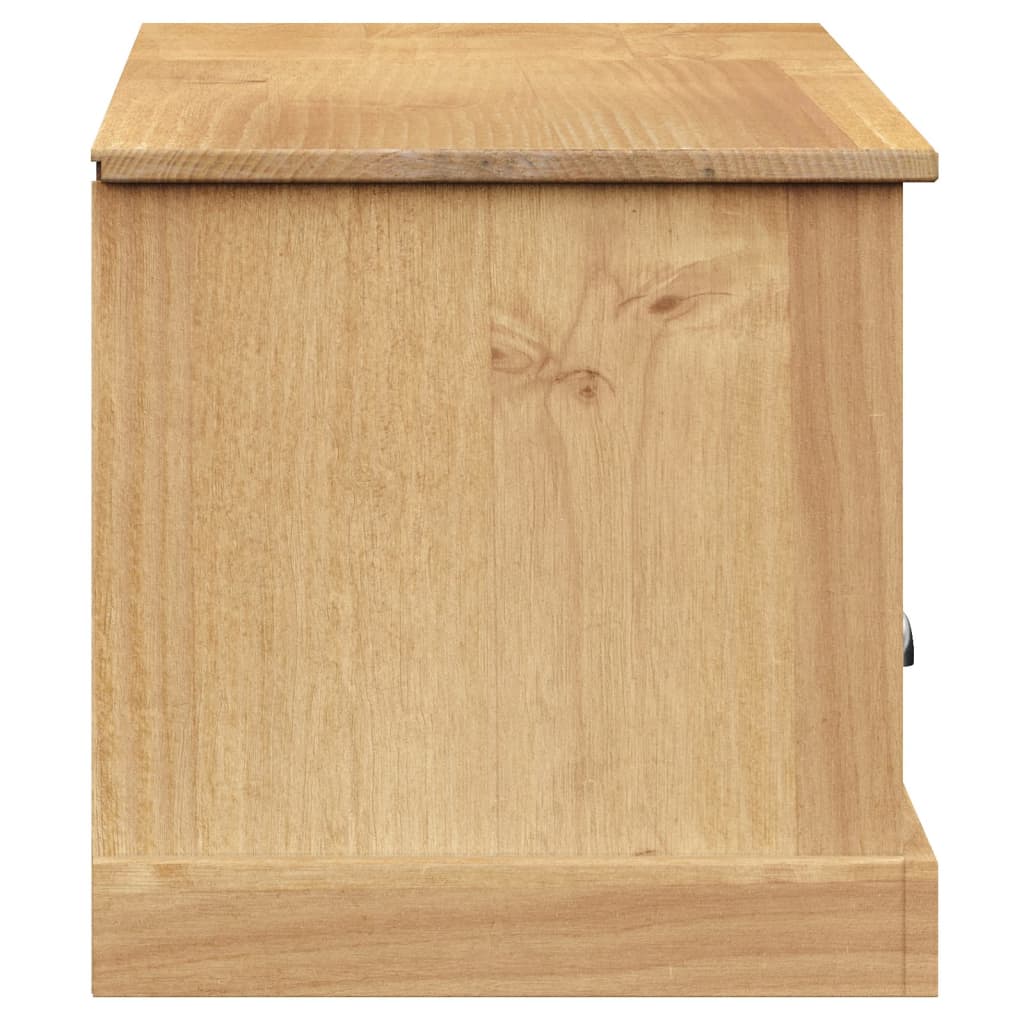 TV Stand Entertainment Center with Storage Drawers VIGO Solid Wood Pine vidaXL - Picture 10 of 27