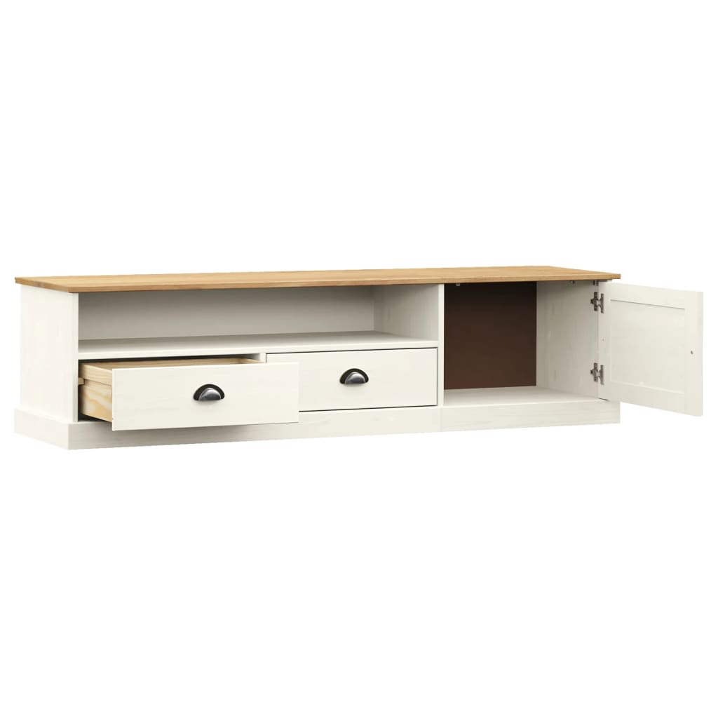 TV Stand Entertainment Center with Storage Drawers VIGO Solid Wood Pine vidaXL - Picture 24 of 27