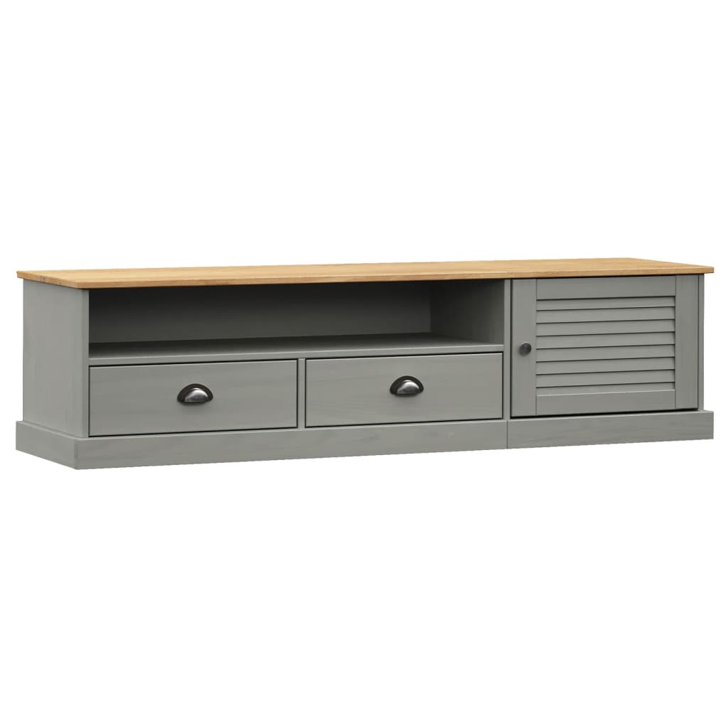 TV Stand Entertainment Center with Storage Drawers VIGO Solid Wood Pine vidaXL - Picture 12 of 27