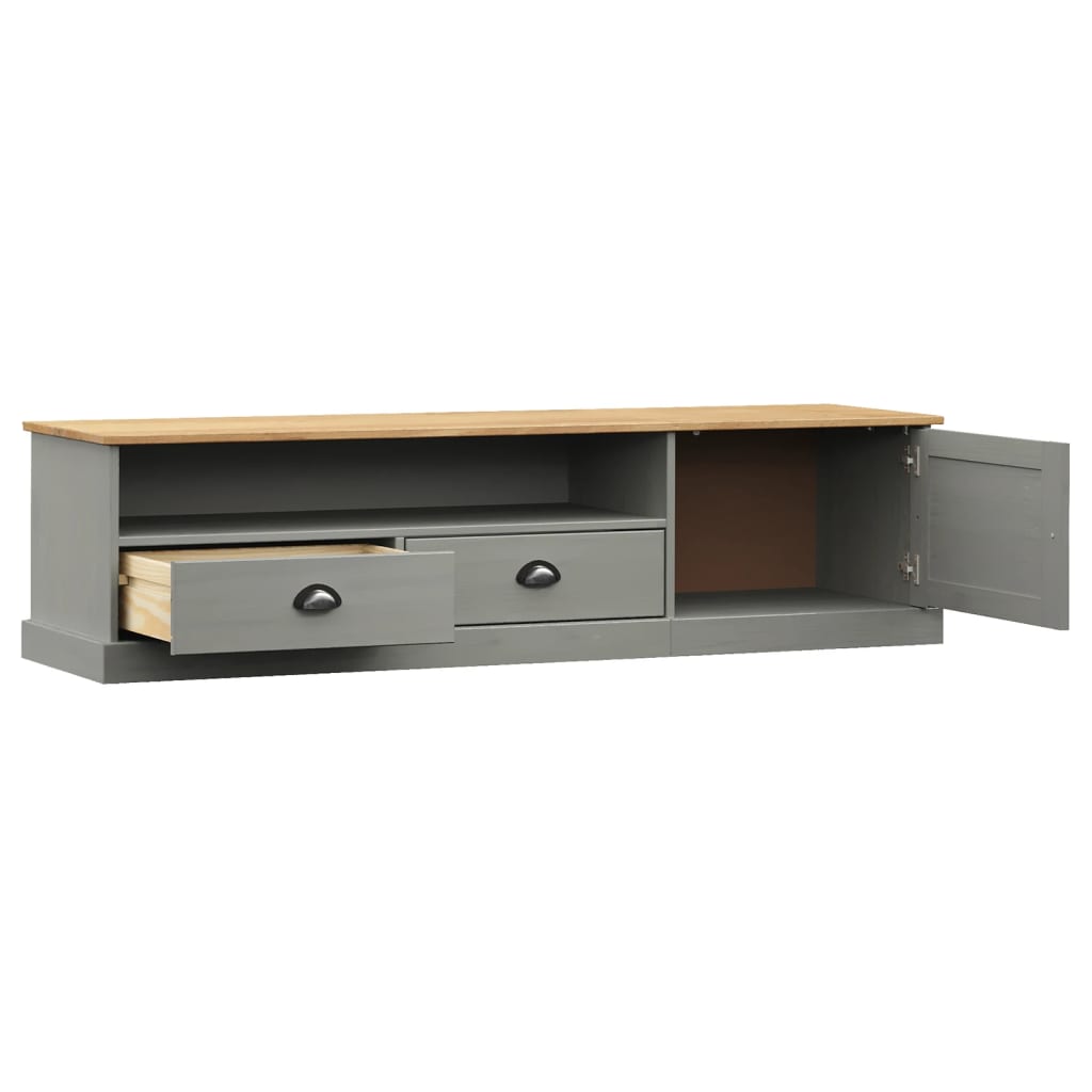 TV Stand Entertainment Center with Storage Drawers VIGO Solid Wood Pine vidaXL - Picture 16 of 27
