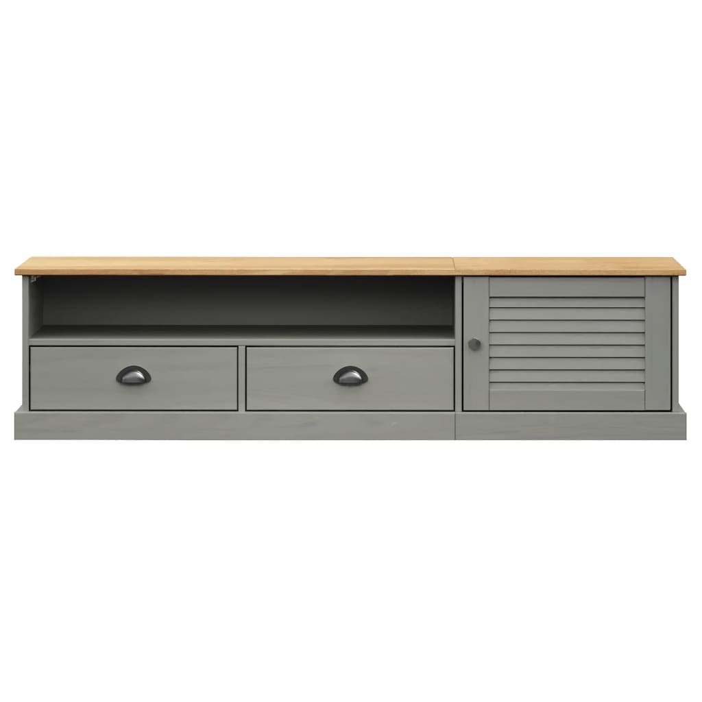 TV Stand Entertainment Center with Storage Drawers VIGO Solid Wood Pine vidaXL - Picture 17 of 27