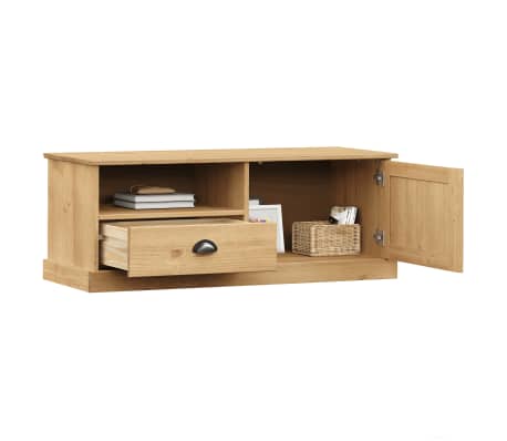 vidaXL Meuble TV VIGO 106x40x40 cm bois massif de pin