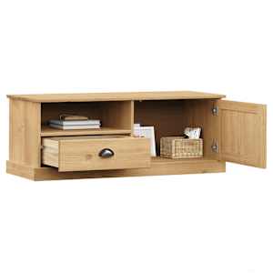 TV stolek VIGO 106 x 40 x 40 cm masivní borové dřevo - obrázek 3