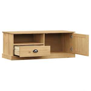 TV stolek VIGO 106 x 40 x 40 cm masivní borové dřevo - obrázek 4