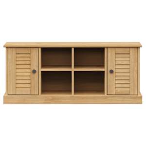 Lavice s botníkem VIGO 106 x 35 x 45 cm masivní borové dřevo - obrázek 4