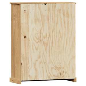 Knihovna VIGO 90 x 35 x 114,5 cm masivní borové dřevo - obrázek 7