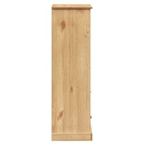 Knihovna VIGO 60 x 35 x 114,5 cm masivní borové dřevo - obrázek 6