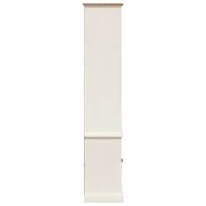 Knihovna VIGO bílá 85 x 35 x 170 cm masivní borové dřevo - obrázek 6