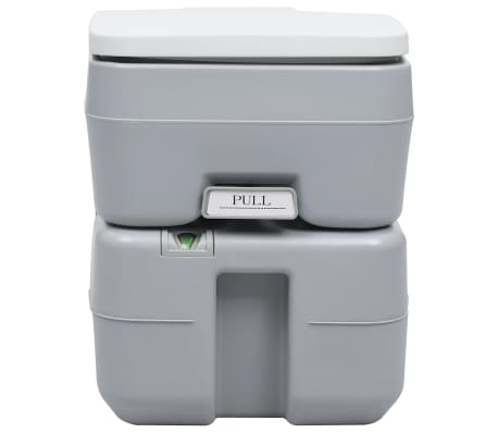 vidaXL Set portabil cu toaletă și rezervor de apă pentru camping
