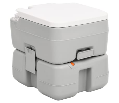 vidaXL Set prijenosnog toaleta za kampiranje i stalka za pranje ruku
