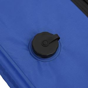 Kempingový sprchový vak modrý 20 l PVC - obrázek 6