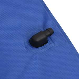 Kempingový sprchový vak modrý 20 l PVC - obrázek 9