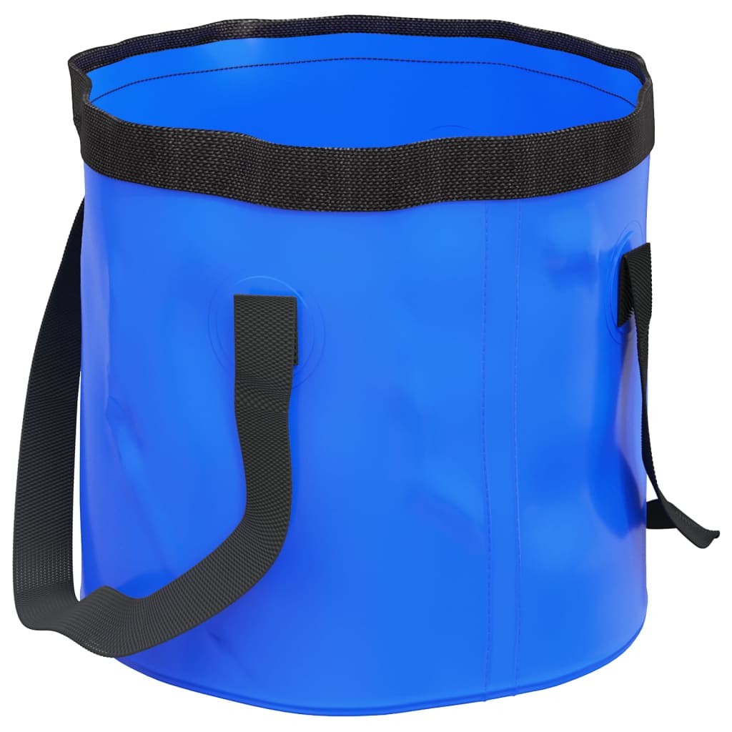 Thumbnail - vidaXL Falteimer 2 Stk. Blau 20 L PVC